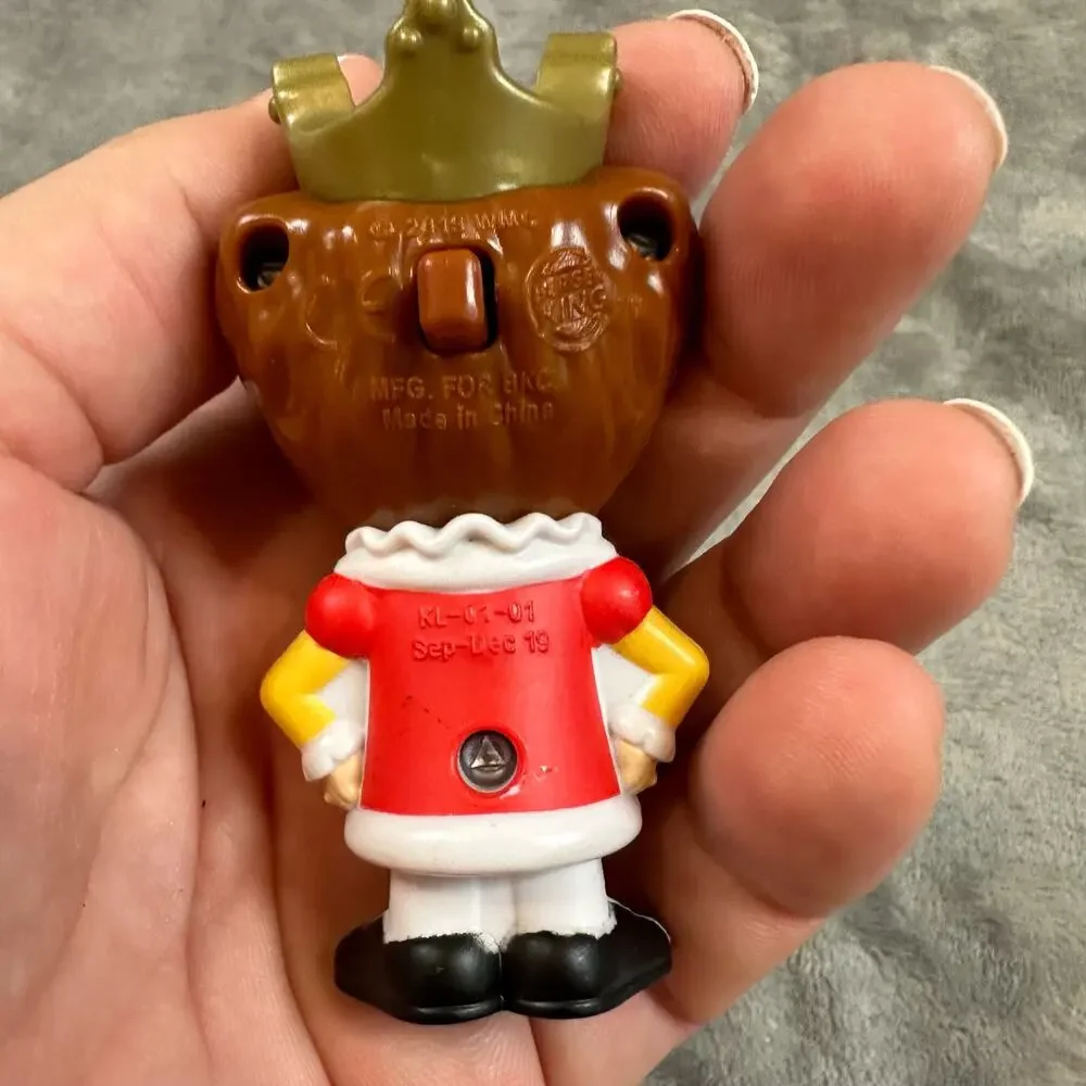 Burger King Junior King Kid's Meal Toy - Feisty Pets - The King - 2019